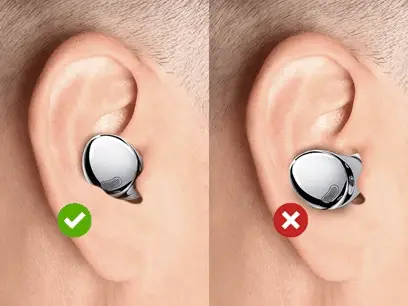 how to stop galaxy buds from falling out 